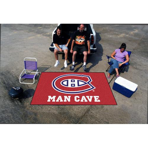 Montreal Canadiens NHL Man Cave Ulti-Mat Floor Mat (60in x 96in)