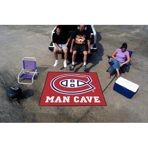 Montreal Canadiens NHL Man Cave Tailgater Floor Mat (60in x 72in)