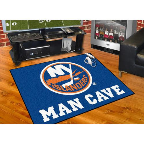 New York Islanders NHL Man Cave All-Star Floor Mat (34in x 45in)