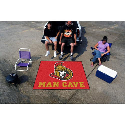 Ottawa Senators NHL Man Cave Tailgater Floor Mat (60in x 72in)