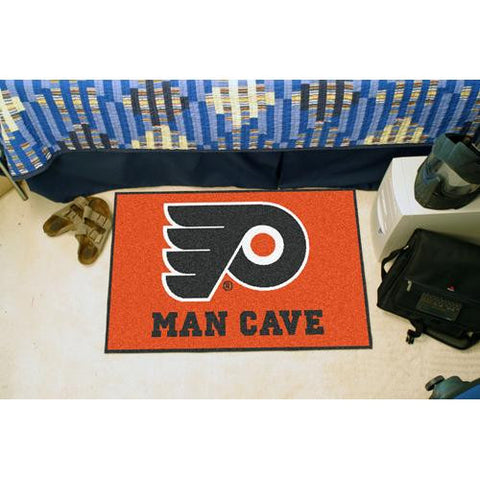 Philadelphia Flyers NHL Man Cave Starter Floor Mat (20in x 30in)