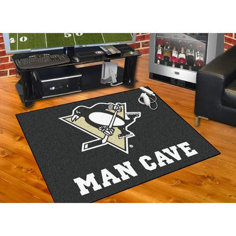 Pittsburgh Penguins NHL Man Cave All-Star Floor Mat (34in x 45in)