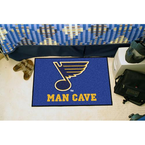 St. Louis Blues NHL Man Cave Starter Floor Mat (20in x 30in)