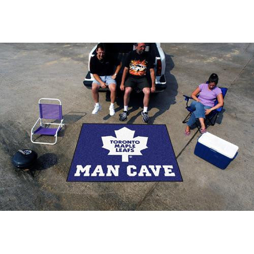 Toronto Maple Leafs NHL Man Cave Tailgater Floor Mat (60in x 72in)