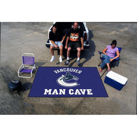 Vancouver Canucks NHL Man Cave Ulti-Mat Floor Mat (60in x 96in)