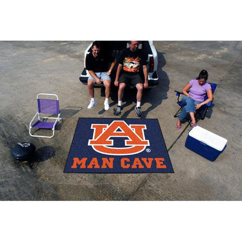 Auburn Tigers NCAA Man Cave Tailgater Floor Mat (60in x 72in)