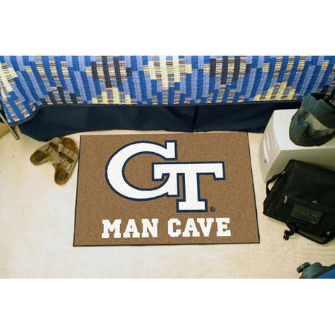 Georgia Tech Yellowjackets NCAA Man Cave Starter Floor Mat (20in x 30in)