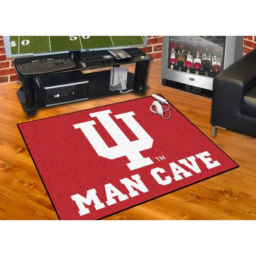 Indiana Hoosiers NCAA Man Cave All-Star Floor Mat (34in x 45in)