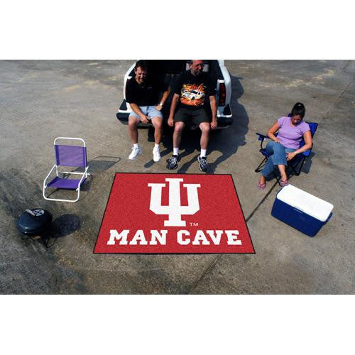 Indiana Hoosiers NCAA Man Cave Tailgater Floor Mat (60in x 72in)