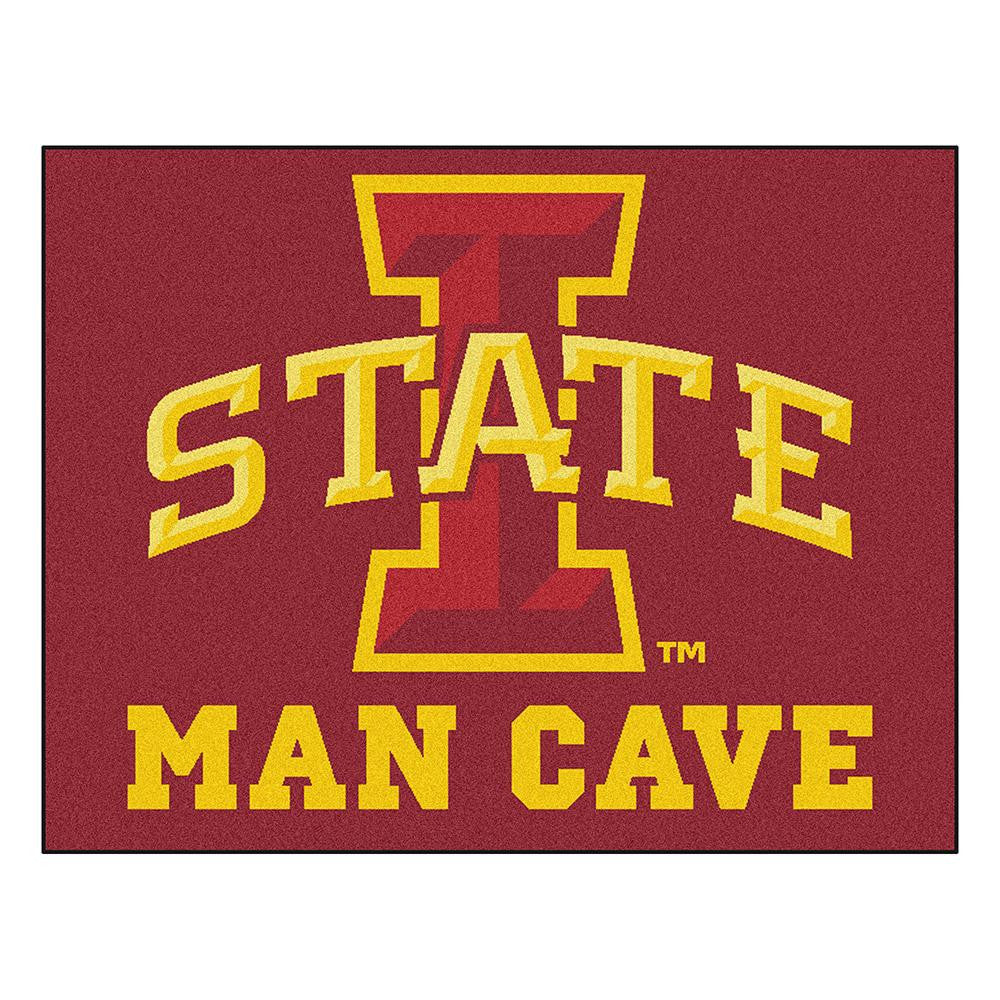 Iowa State Cyclones NCAA Man Cave All-Star Floor Mat (34in x 45in)