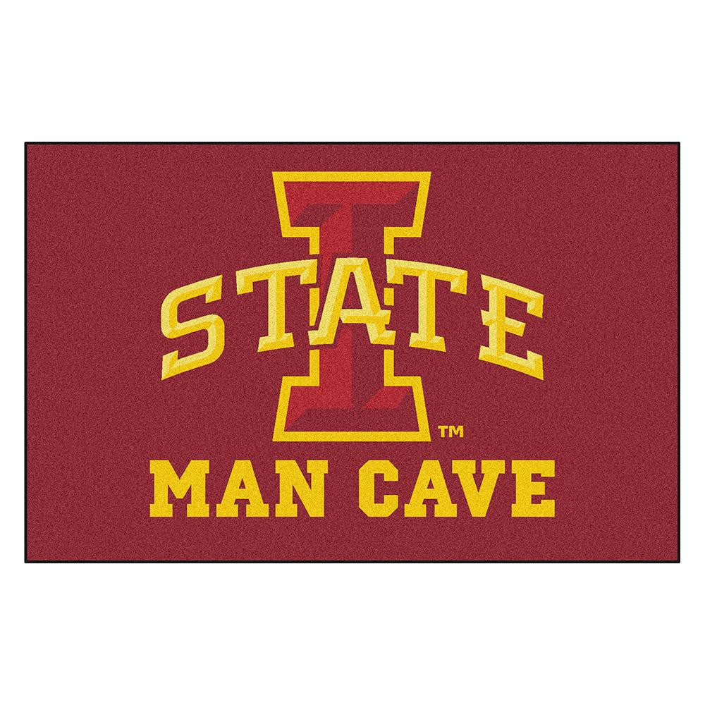 Iowa State Cyclones NCAA Man Cave Ulti-Mat Floor Mat (60in x 96in)