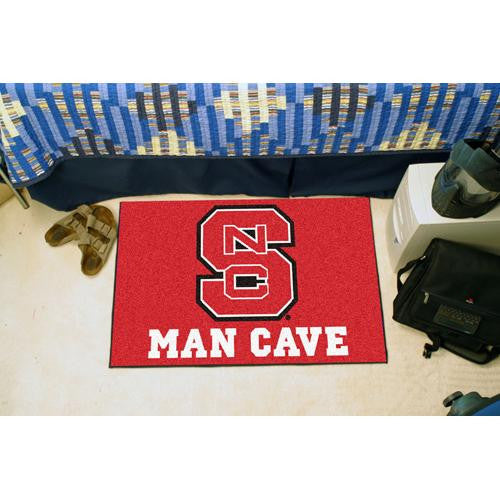 North Carolina State Wolfpack NCAA Man Cave Starter Floor Mat (20in x 30in)