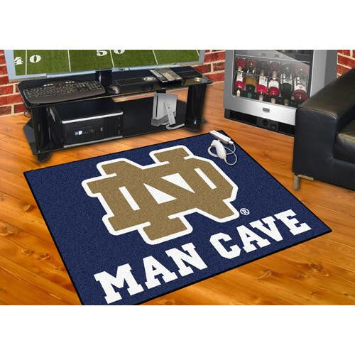 Notre Dame Fighting Irish NCAA Man Cave All-Star Floor Mat (34in x 45in)