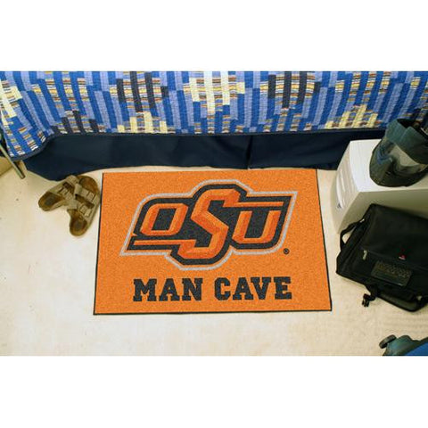 Oklahoma State Cowboys NCAA Man Cave Starter Floor Mat (20in x 30in)