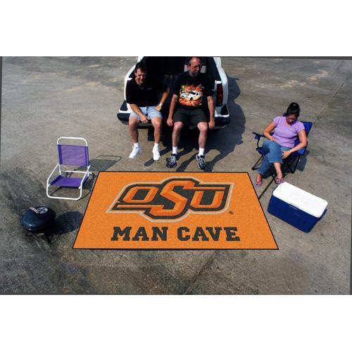 Oklahoma State Cowboys NCAA Man Cave Ulti-Mat Floor Mat (60in x 96in)