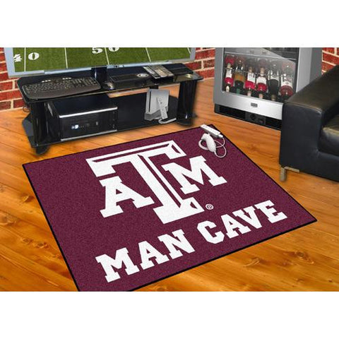 Texas A&M Aggies NCAA Man Cave All-Star Floor Mat (34in x 45in)