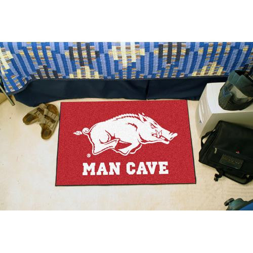 Arkansas Razorbacks NCAA Man Cave Starter Floor Mat (20in x 30in)