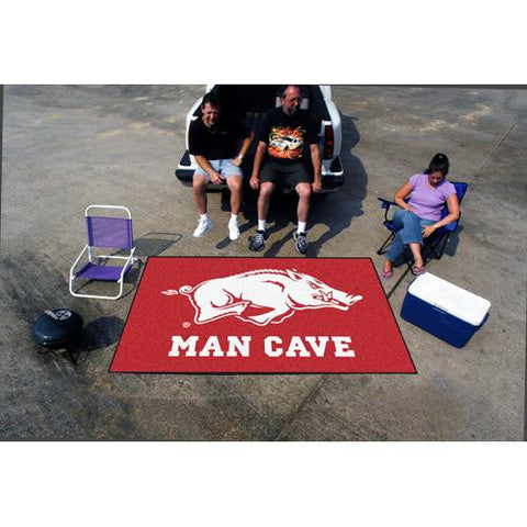 Arkansas Razorbacks NCAA Man Cave Ulti-Mat Floor Mat (60in x 96in)