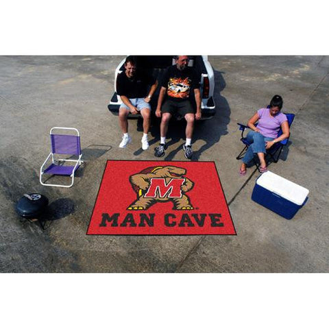 Maryland Terps NCAA Man Cave Tailgater Floor Mat (60in x 72in)