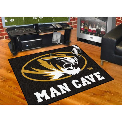 Missouri Tigers NCAA Man Cave All-Star Floor Mat (34in x 45in)