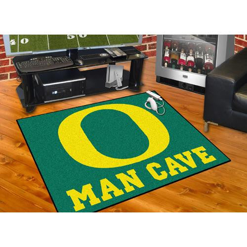 Oregon Ducks NCAA Man Cave All-Star Floor Mat (34in x 45in)