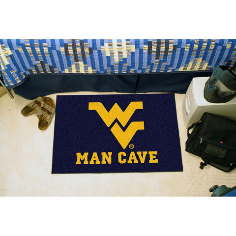 West Virginia Mountaineers NCAA Man Cave Starter Floor Mat (20in x 30in)