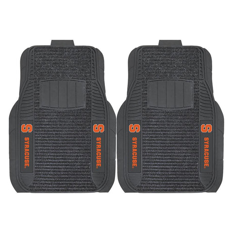 Syracuse Orangemen NCAA Deluxe 2-Piece Vinyl Car Mats (20x27)