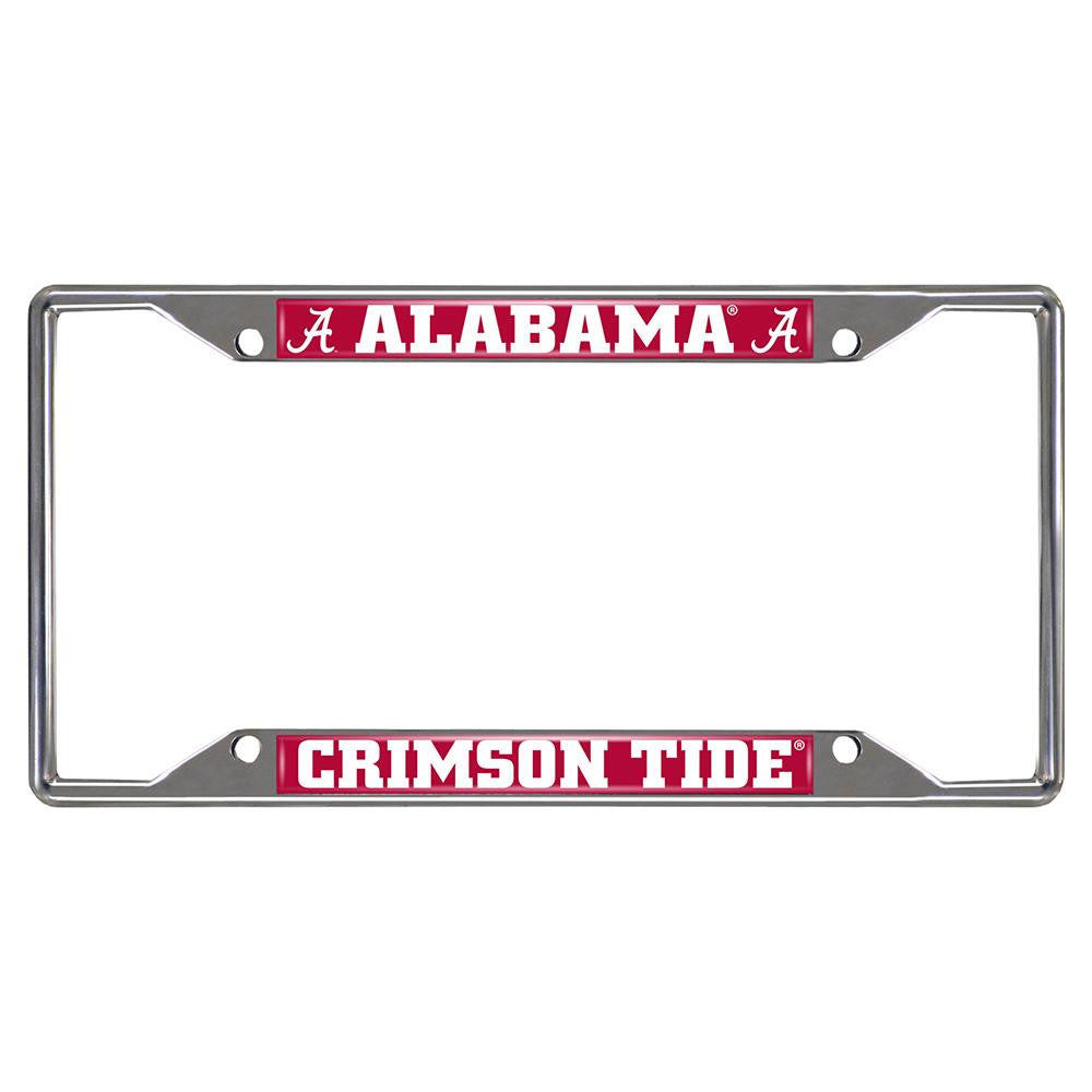 Alabama Crimson Tide NCAA Chrome License Plate Frame