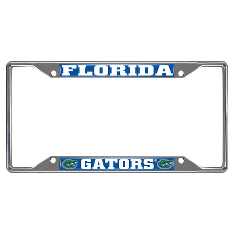 Florida Gators NCAA Chrome License Plate Frame