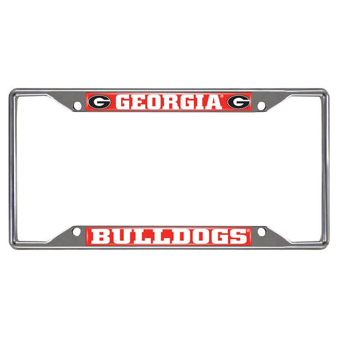 Georgia Bulldogs NCAA Chrome License Plate Frame