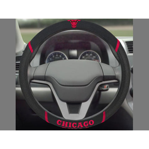 Chicago Bulls NBA Polyester Steering Wheel Cover