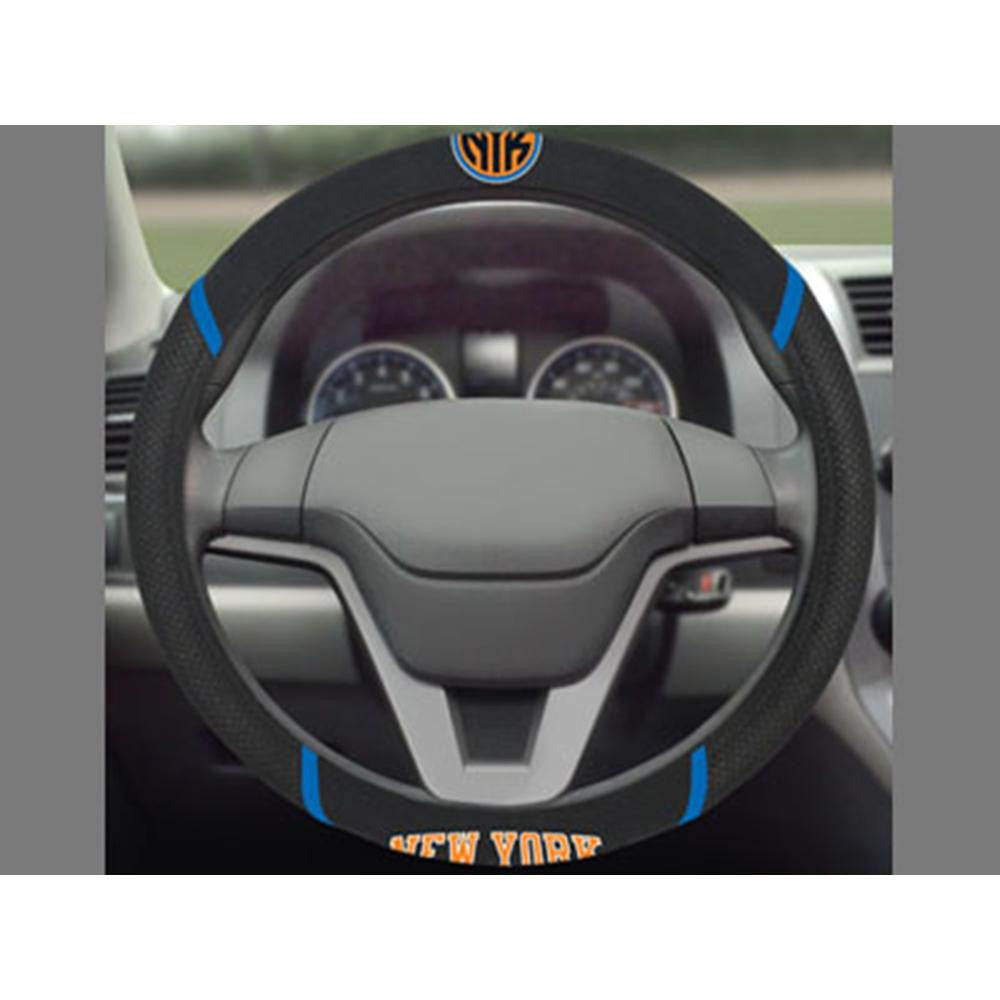 New York Knicks NBA Polyester Steering Wheel Cover