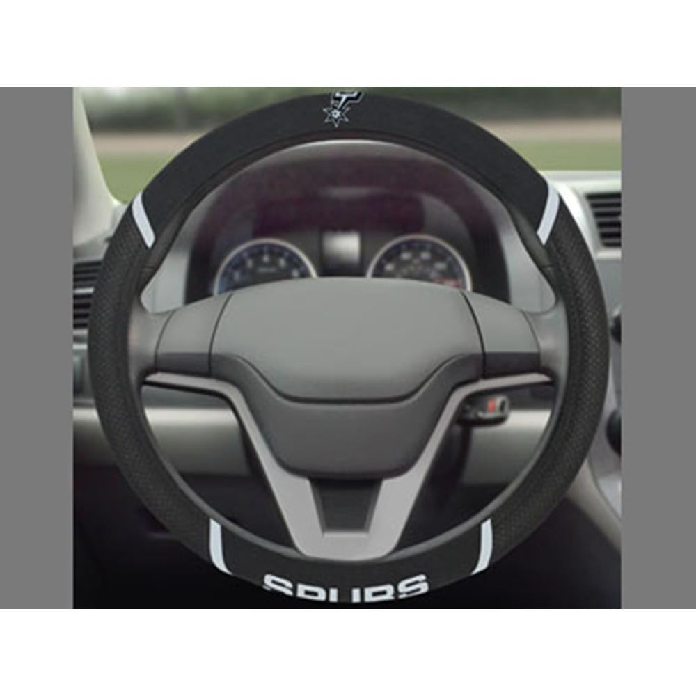 San Antonio Spurs NBA Polyester Steering Wheel Cover