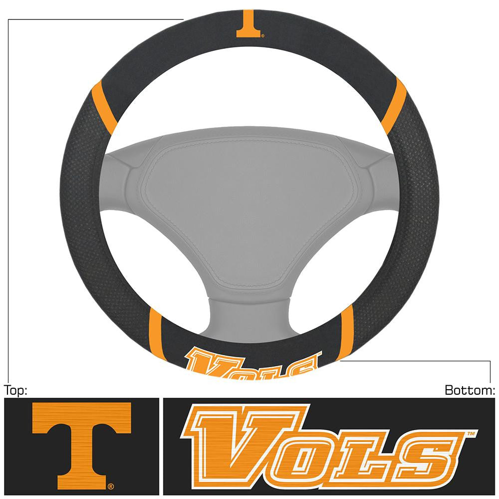 Tennessee Volunteers NCAA Polyester Steering Wheel Cover