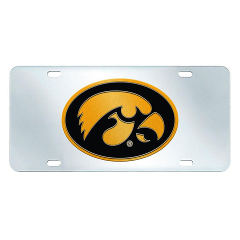 Iowa Hawkeyes NCAA License Plate-Inlaid