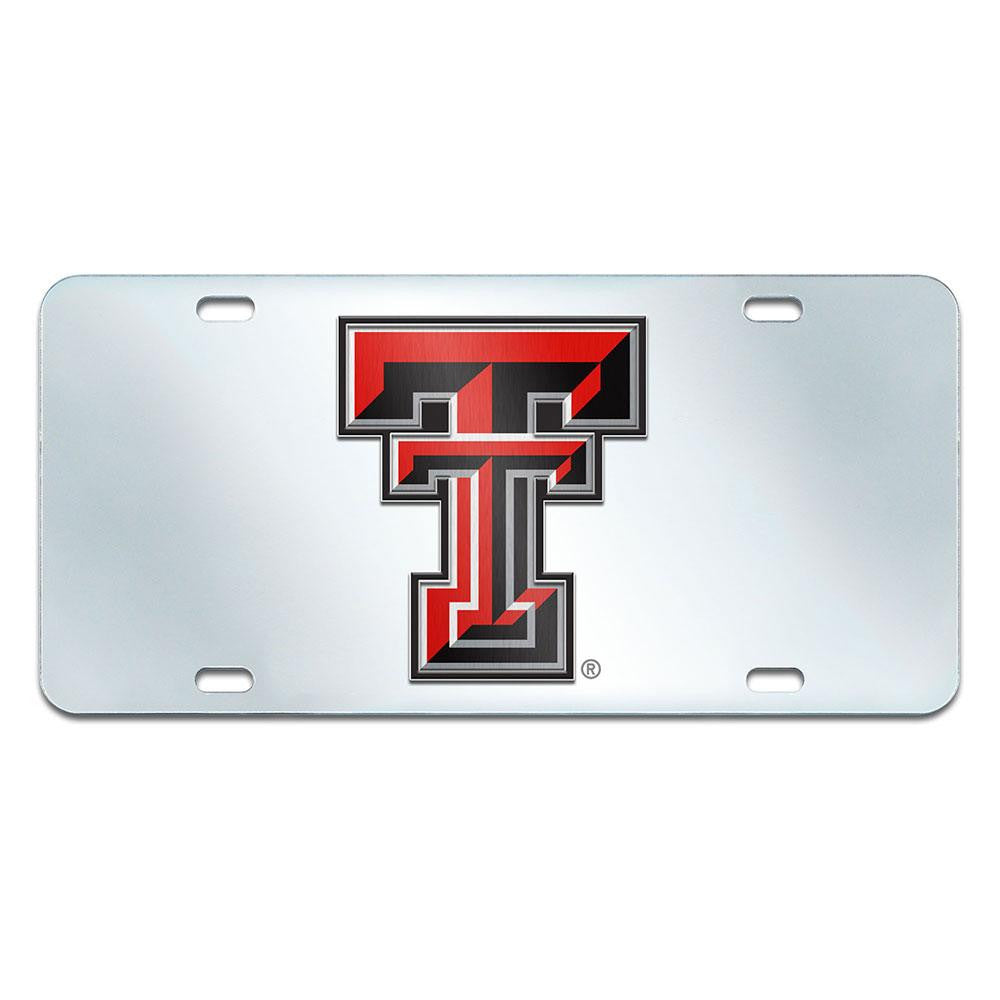 Texas Tech Red Raiders NCAA License Plate-Inlaid