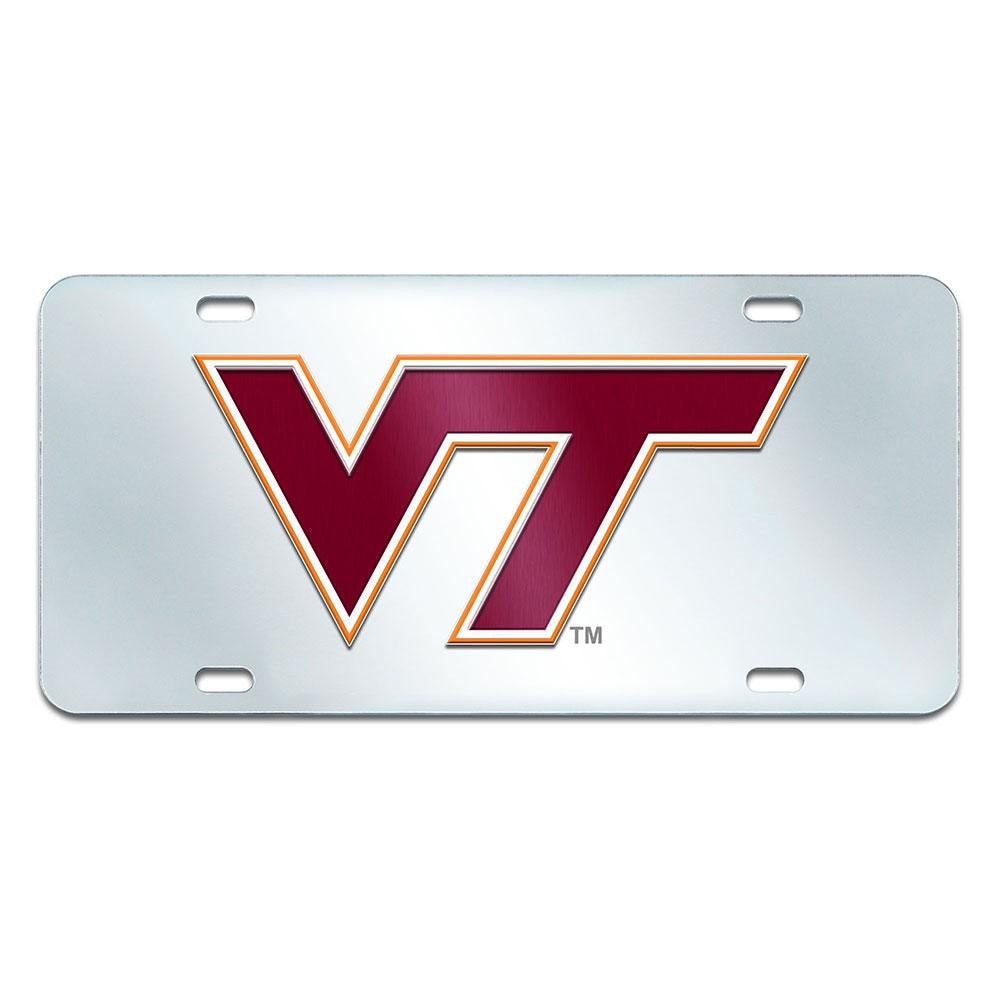 Virginia Tech Hokies NCAA License Plate-Inlaid