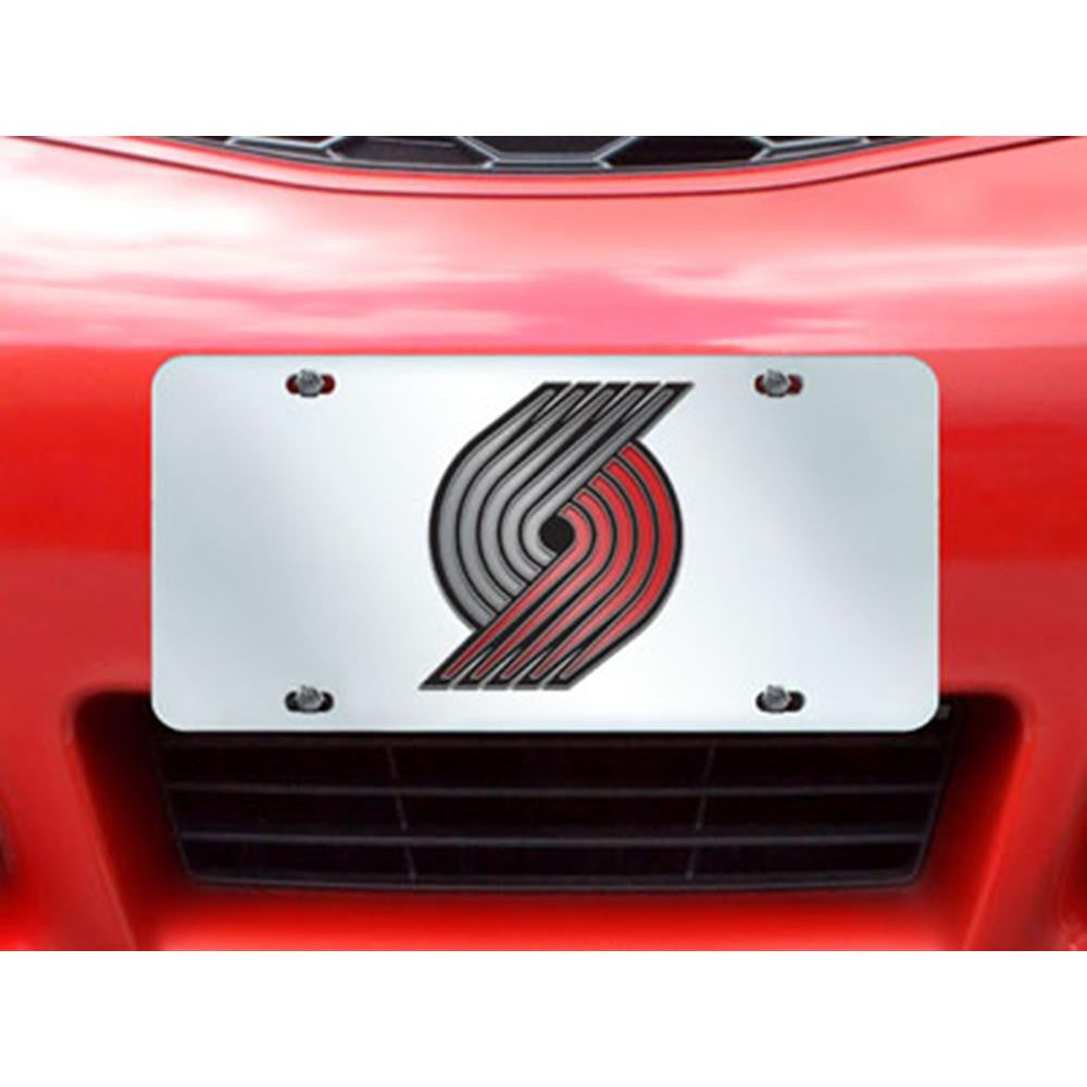 Portland Trail Blazers NBA License Plate Inlaid