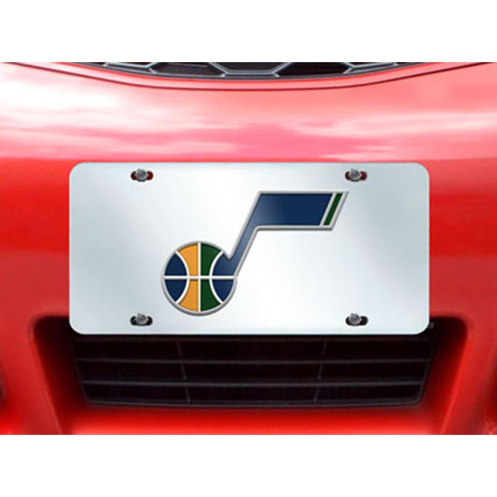 Utah Jazz NBA License Plate Inlaid