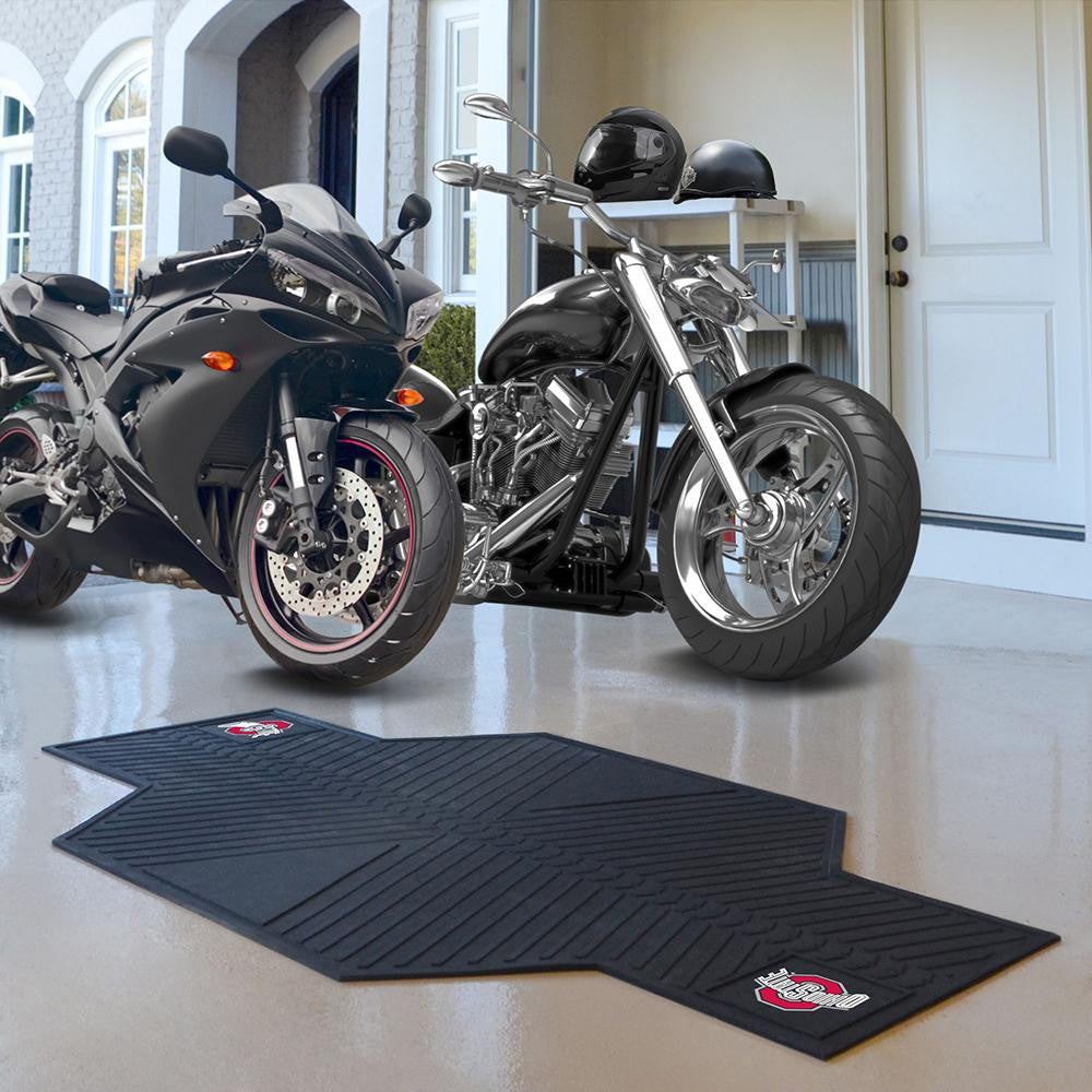 Ohio State Buckeyes NCAA Motorcycle Mat (82.5in L x 42in W)