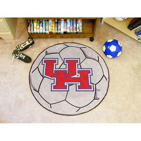 Houston Cougars NCAA Soccer Ball Round Floor Mat (29)