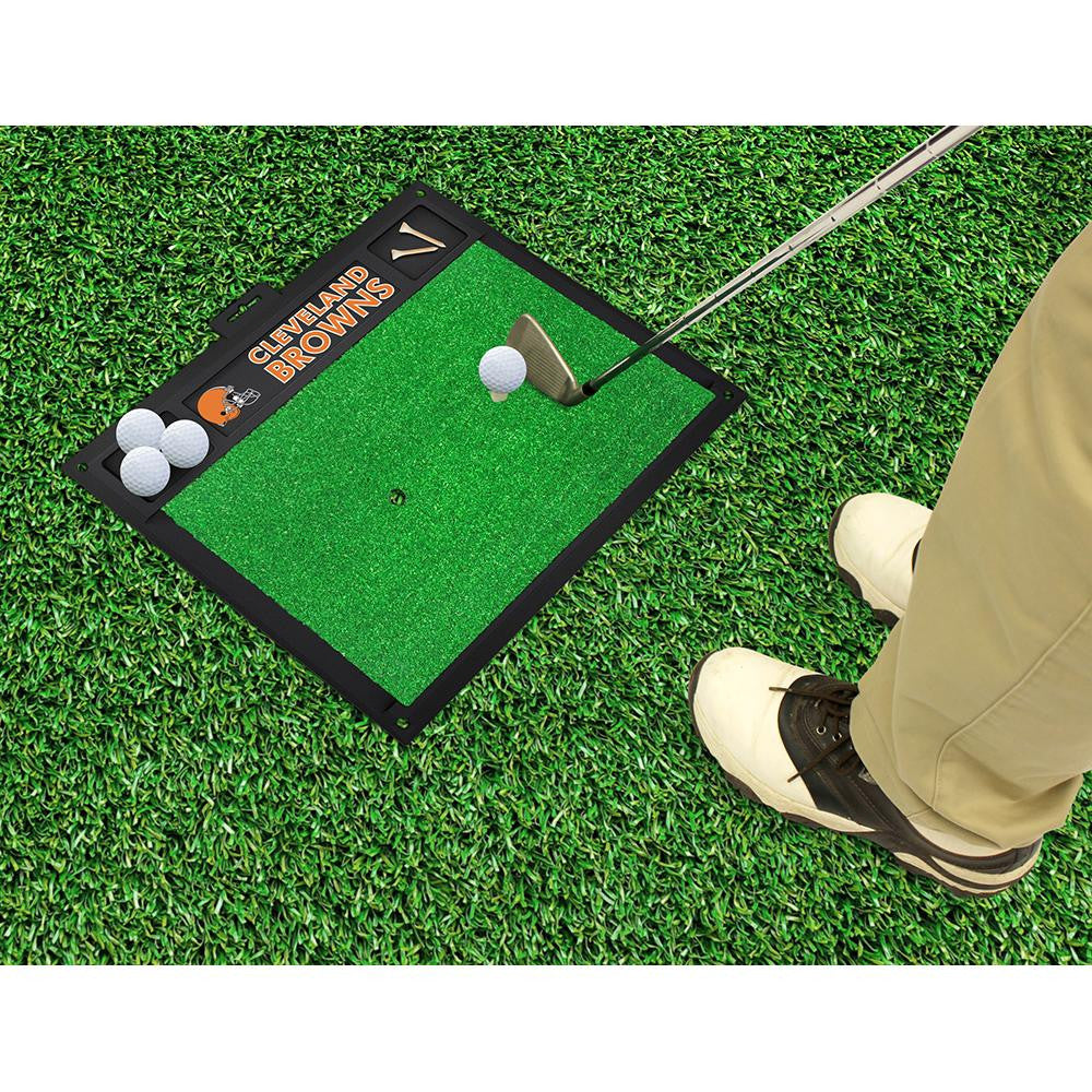 Cleveland Browns NFL Golf Hitting Mat (20in L x 17in W)