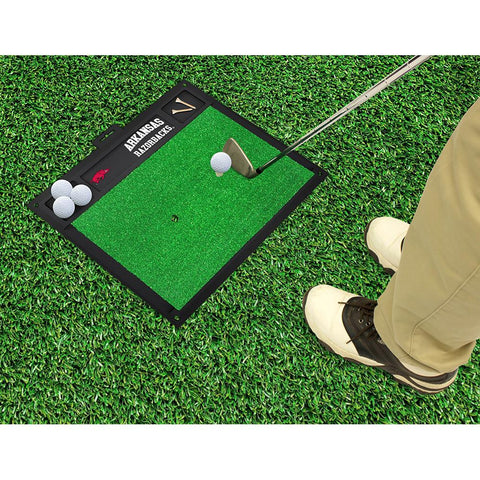 Arkansas Razorbacks NCAA Golf Hitting Mat (20in L x 17in W)