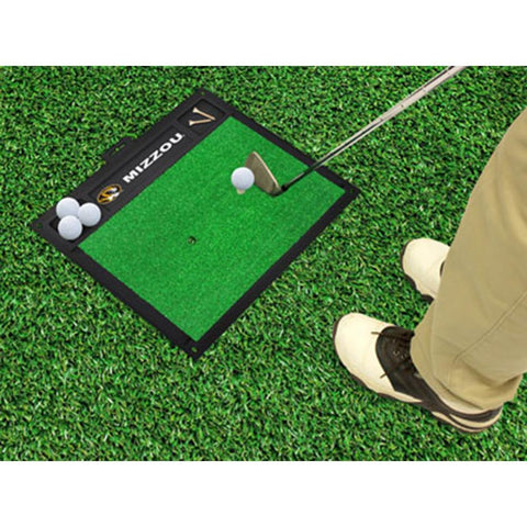 Missouri Tigers NCAA Golf Hitting Mat (20in L x 17in W)