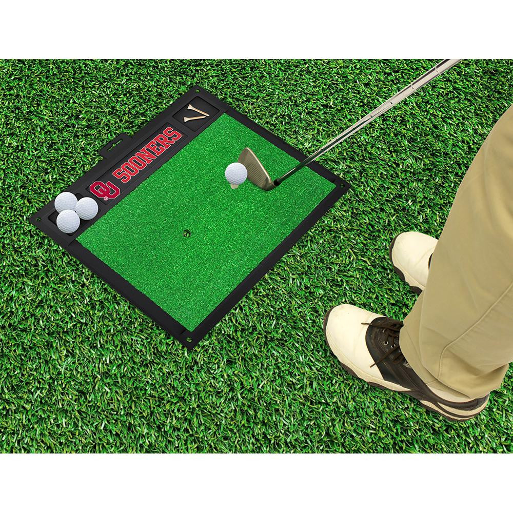 Oklahoma State Cowboys NCAA Golf Hitting Mat (20in L x 17in W)