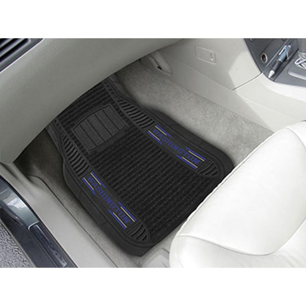 Washington Huskies NCAA Deluxe 2-Piece Vinyl Car Mats