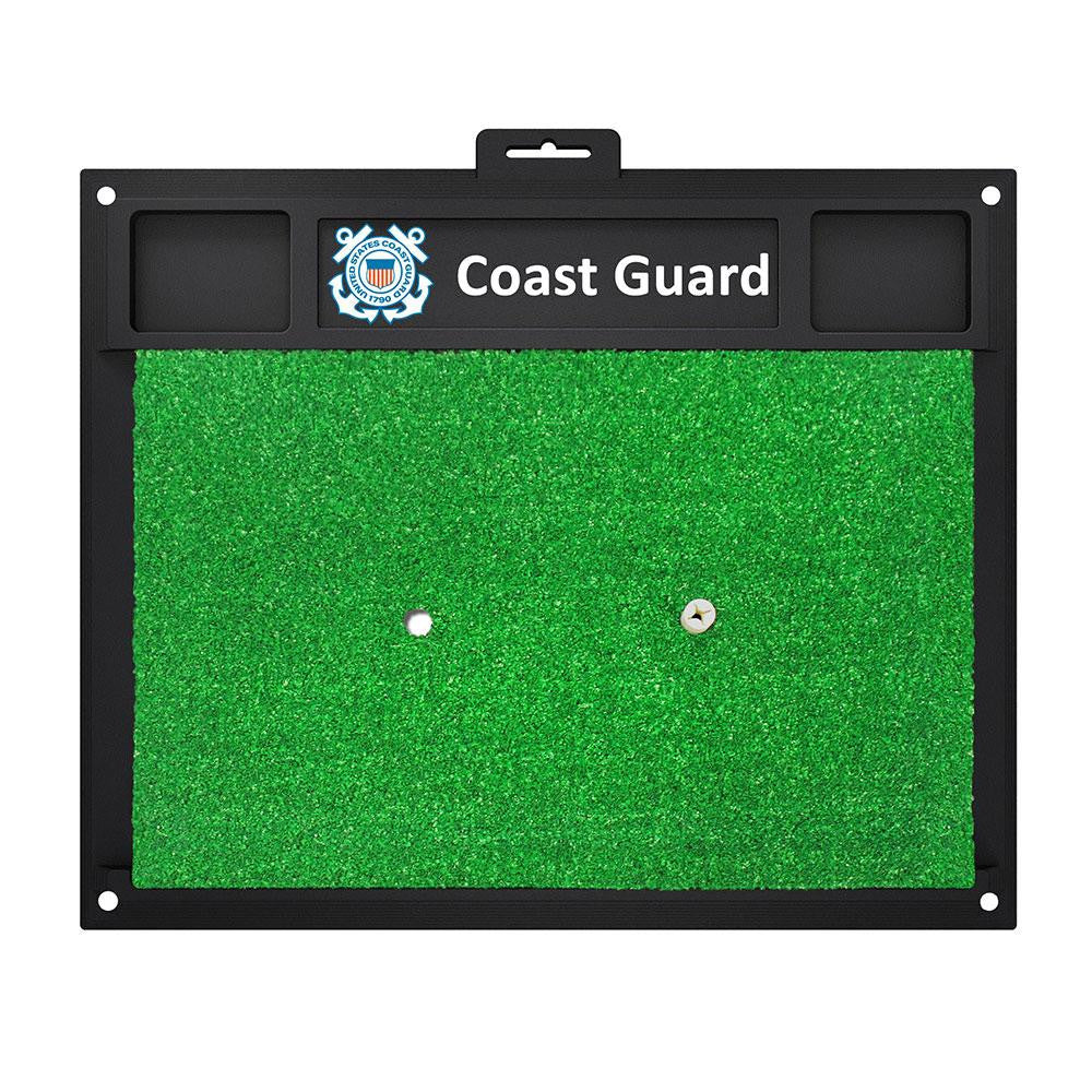 US Coast Guard Armed Forces Golf Hitting Mat (20in L x 17in W)