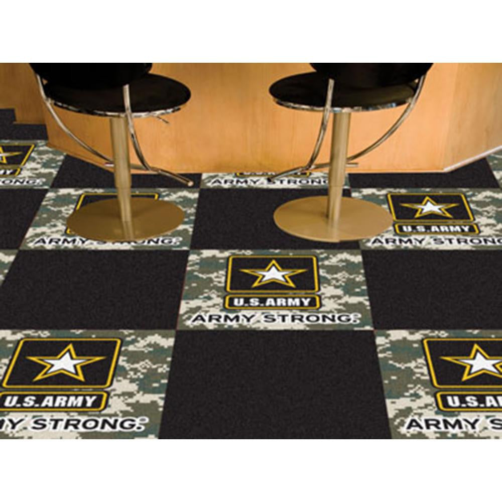 Army Black Knights NCAA Team Logo Carpet Tiles