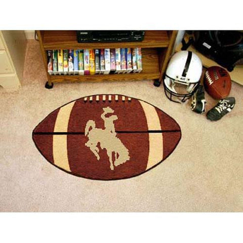 Wyoming Cowboys NCAA Football Floor Mat (22x35)