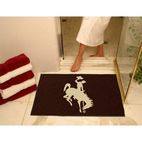 Wyoming Cowboys NCAA All-Star Floor Mat (34x45)